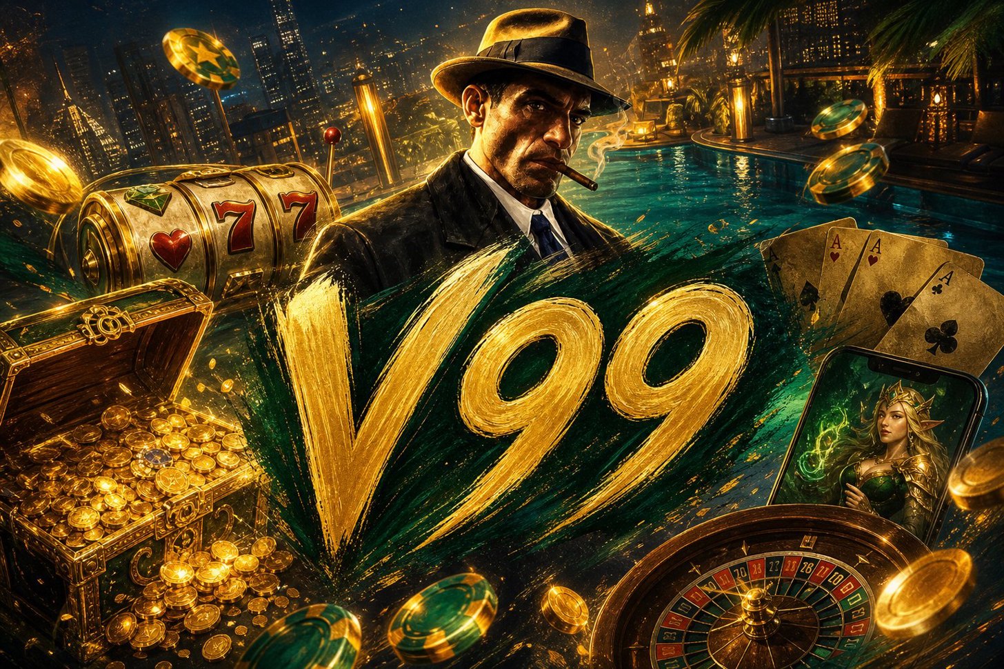Panduan singkat cara main dan aturan acara V99