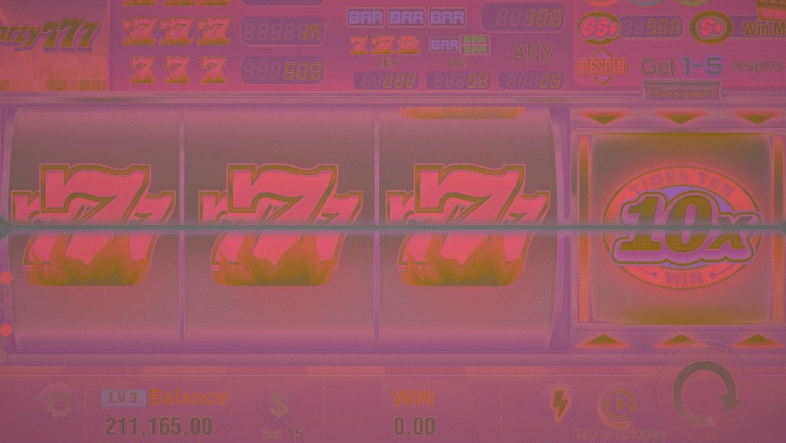 Crazy 777 · Tampilan Layar Aplikasi V99